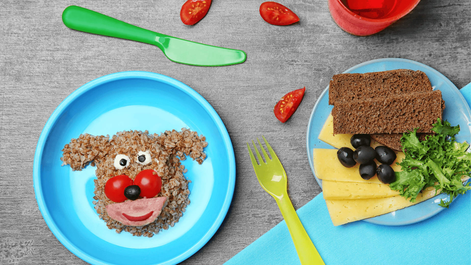 Materialen Lekker Lunchen campagne